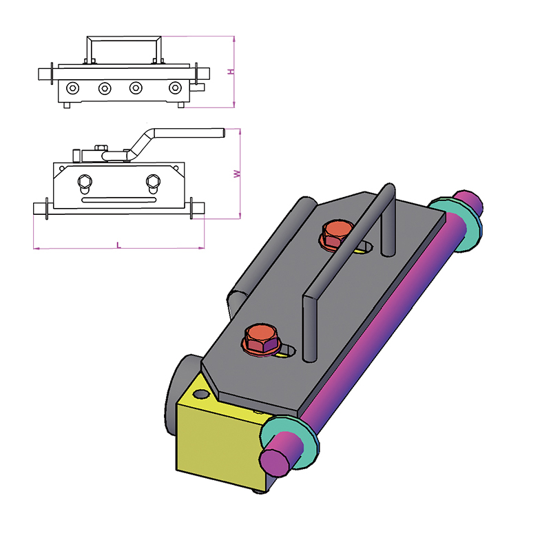 Shuttering magnete cum ansam