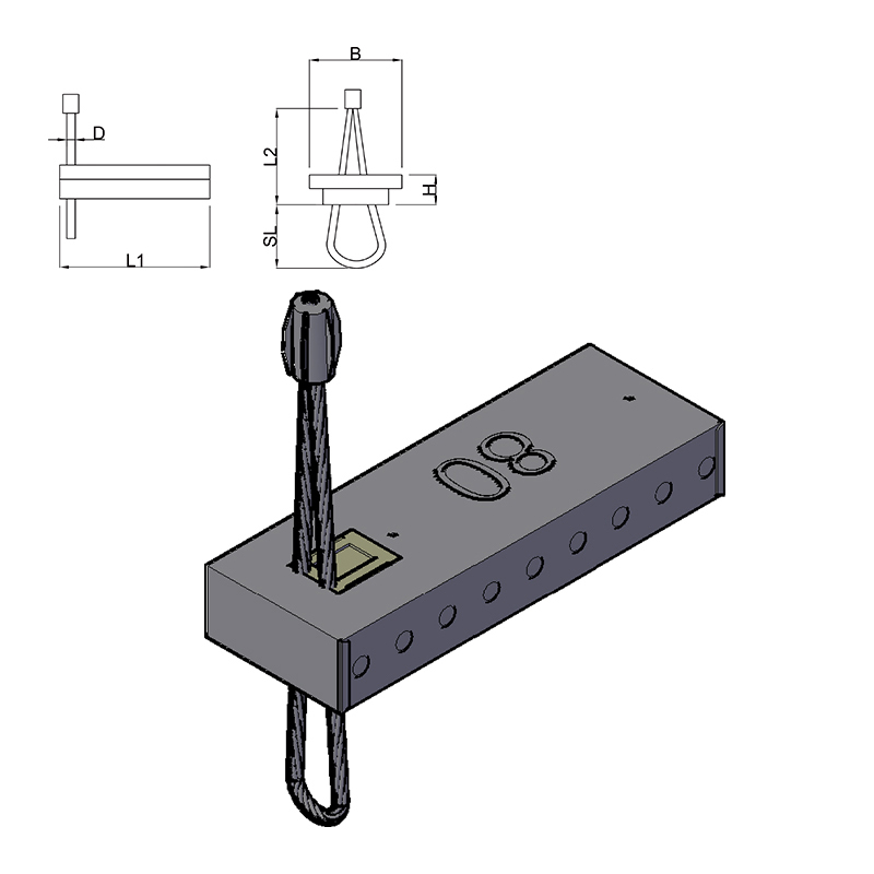 Connectens loop buxum